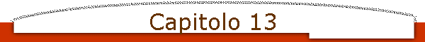 Capitolo 13